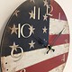 NiceTime Wandklok USA STAR AND STRIPES