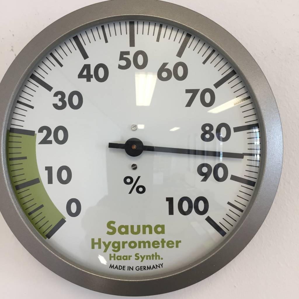 Sauna Hygrometer 12 cm diameter chantalbrando