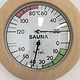 NiceTime Sauna Thermo-/Hygrometer, Ø 136mm