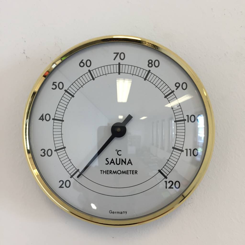 NiceTime Sauna Thermometer, Ø 162mm
