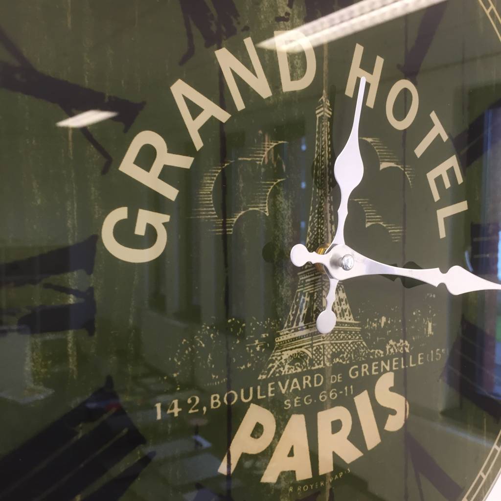 NiceTime Wandklok Grand Hotel Paris