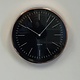 NiceTime Wandklok Vivess modern style Black