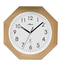 Atlanta Wandklok met houten rand