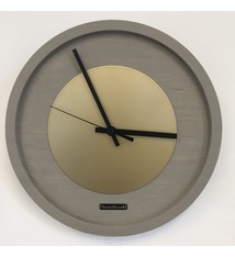 ChantalBrandO Wandklok Quinten GOLD Modern Design