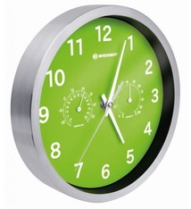 NiceTime Thermo-/Hygro radiosignaal gestuurde wandklok