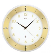 NiceTime Wandklok tijdsein GOLD