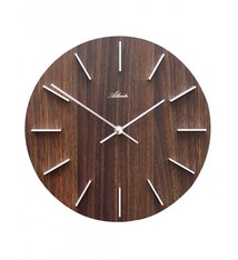 Atlanta Wandklok Design WOOD ART MODERN