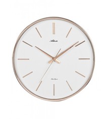 Atlanta Wandklok Copper Modern Design