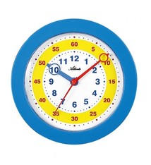 Atlanta Wandklok voor kinderen blauw