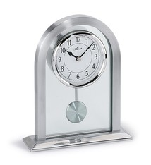 Atlanta Tafelklok Silver Beauty Modern Design