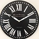 NiceTime Wandklok William Marchant VINTAGE RETRO NOIR