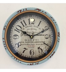 NiceTime Wandklok Caribbean Sailing Retro Vintage