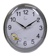 Cetronics Wandklok Oval Modern Design