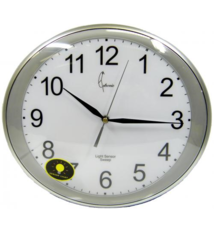 Cetronics Wandklok Green LED Modern Design