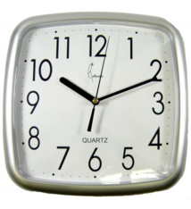 Cetronics Wandklok CETI Zilver modern design