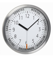 TFA Wandklok DayTime Modern design