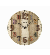 AMS Wandklok Dynamic Modern Design