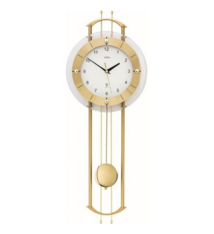 AMS Wandklok Parthenon Gold modern design