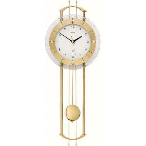 AMS Wandklok Parthenon Gold modern design