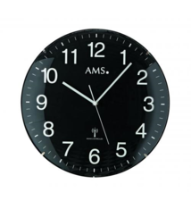 AMS Wandklok Black Amazone Modern Design