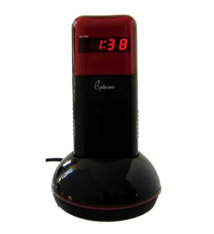Cetronics Wekker Black and Red modern design