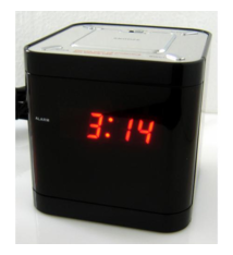 Cetronics CUBE wekker modern design