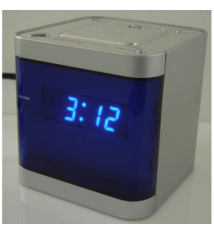 Cetronics Wekker CUBE GREY modern design