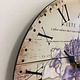 NiceTime Wandklok Lavender Landelijk design