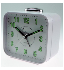 Cetronics Wekker Bell Alarm wit design