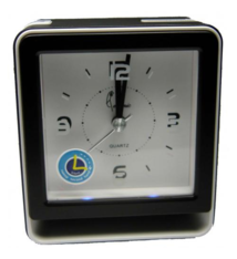 Cetronics Wekker zwart