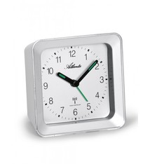 Atlanta Wekker Silver Alarm