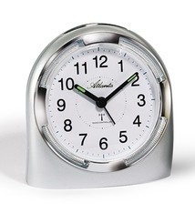 Atlanta Luxe wekker in zilver