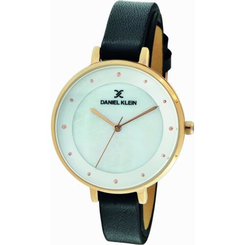 Daniel Klein Dames Dames horloge BLACK & GOLD DESIGN