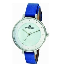 Daniel Klein Dames Dames horloge Silver & Blue