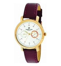 Daniel Klein Dames Dames horloge Rive Gauge Purple