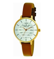 Daniel Klein Dames Dames horloge WAVE goud