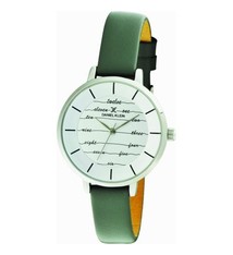 Daniel Klein Dames Dames horloge WAVE green