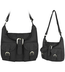 ChantalBrandO Dames Handtas Elysee Design   Zwart