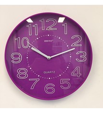 NiceTime Wandklok Lumina Violet Modern Design
