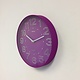 NiceTime Wandklok Lumina Violet Modern Design