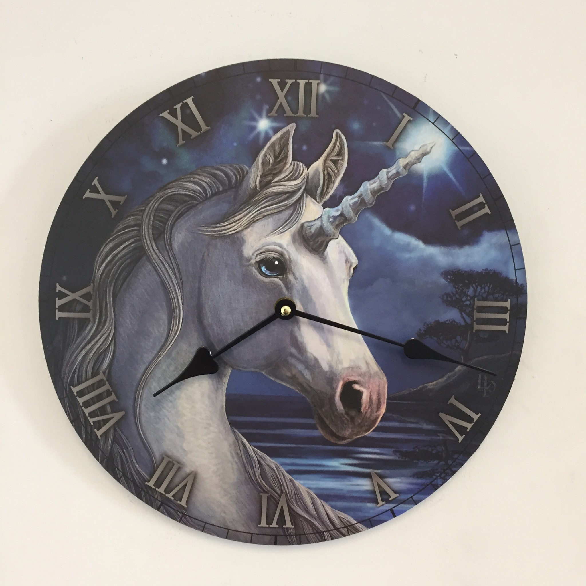 NiceTime Wandklok Unicorn voor kinderen