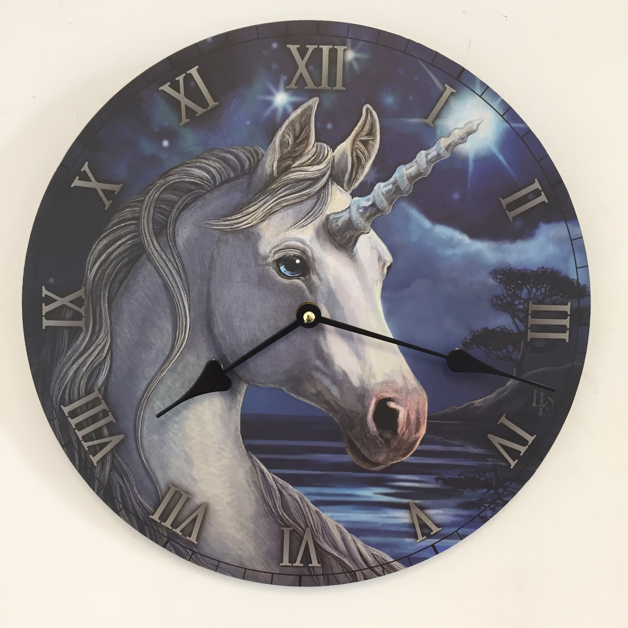 NiceTime Wandklok Unicorn voor kinderen