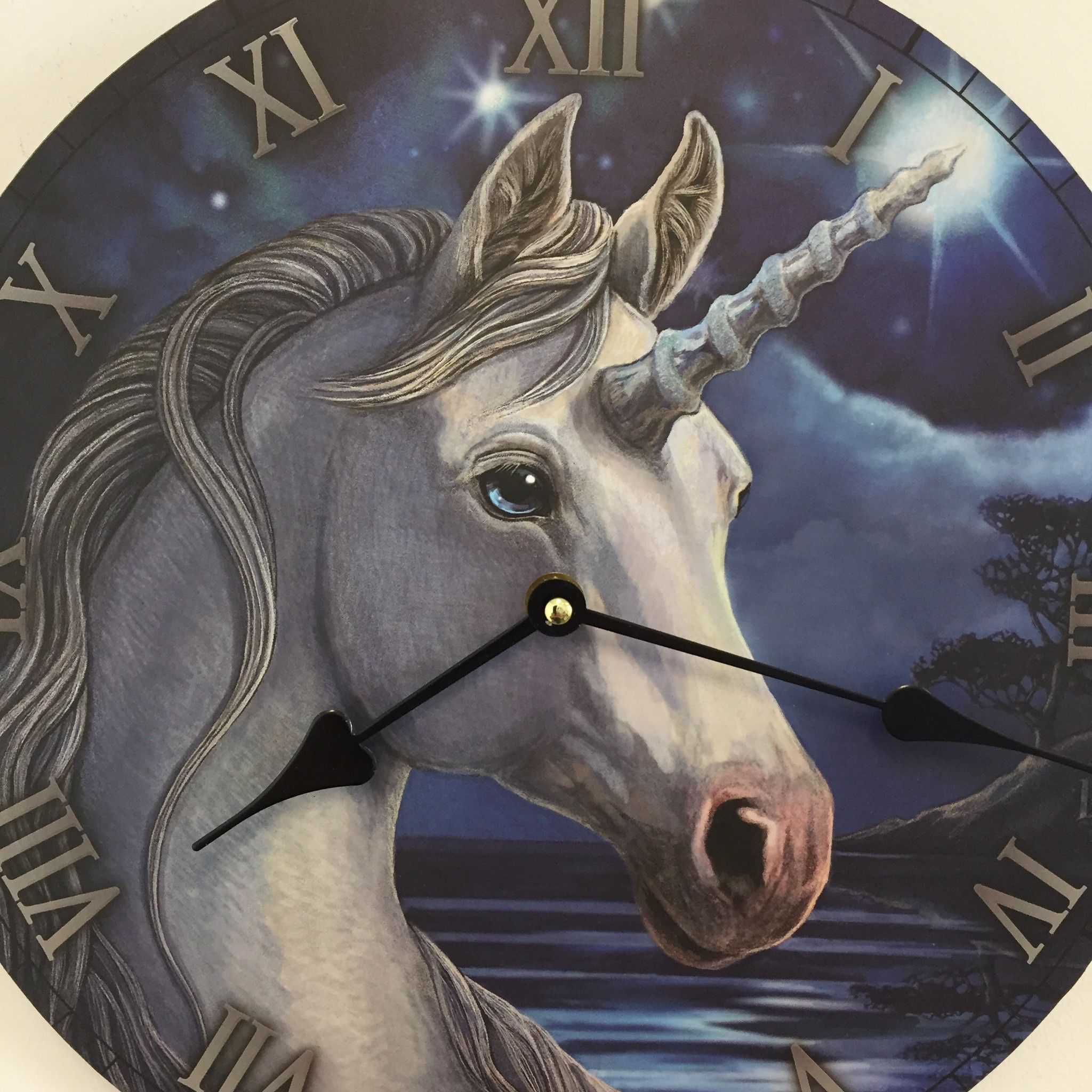 NiceTime Wandklok Unicorn voor kinderen