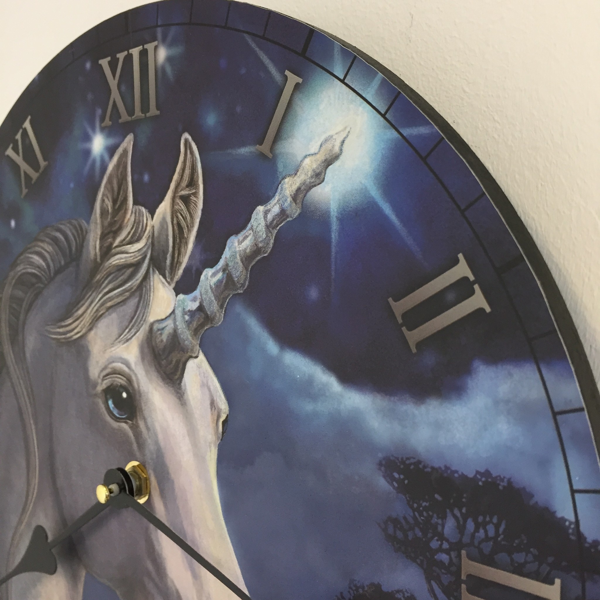 NiceTime Wandklok Unicorn voor kinderen