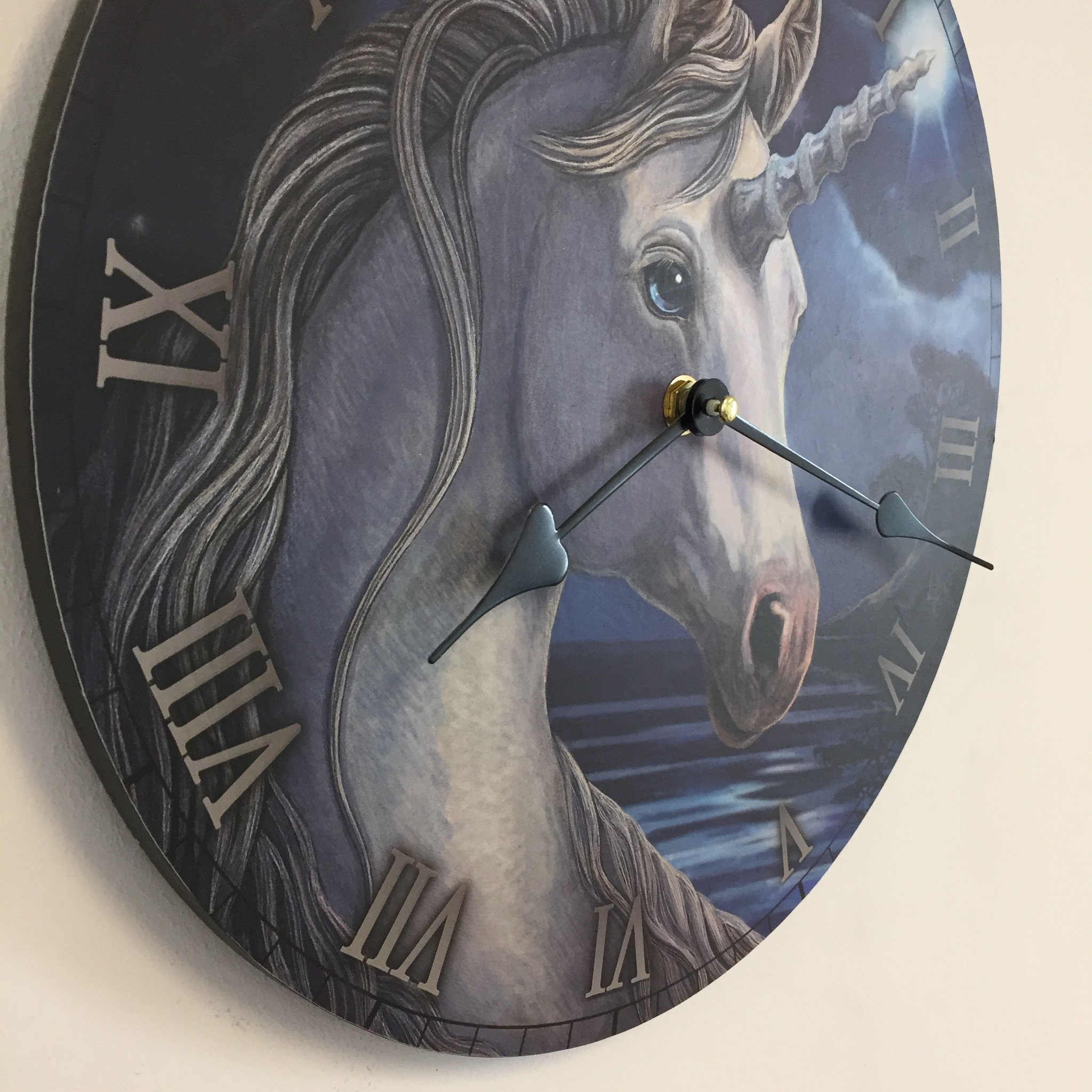 NiceTime Wandklok Unicorn voor kinderen