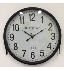 NiceTime Wandklok Metaal Industrieel Design RETRO