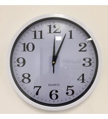 NiceTime Wandklok WHITE Modern Design Quartz