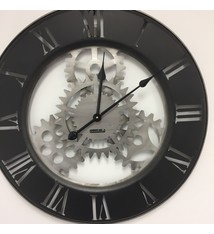 ChantalBrandO Wandklok Industrieel Vintage Design