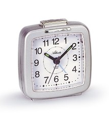 Atlanta Wekker MINI in zilver