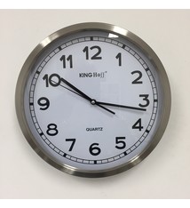 NiceTime Wandklok 34 Modern Design in Aluminium